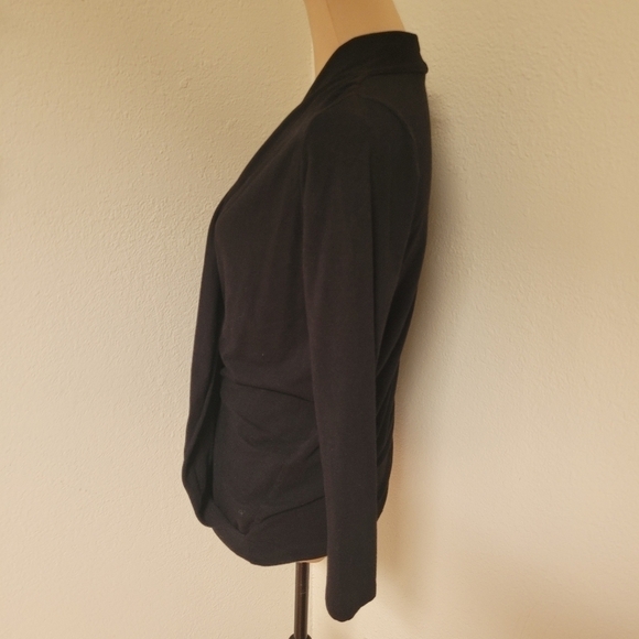 Bryn Walker Surplice Top Black - Picture 5 of 6